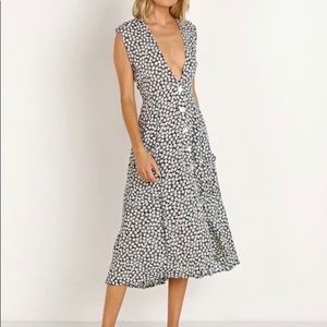 faithfull blohm midi dress